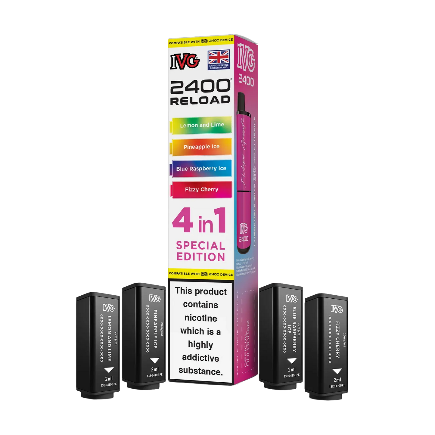 IVG 2400 Replacement Pre-Filled Pods