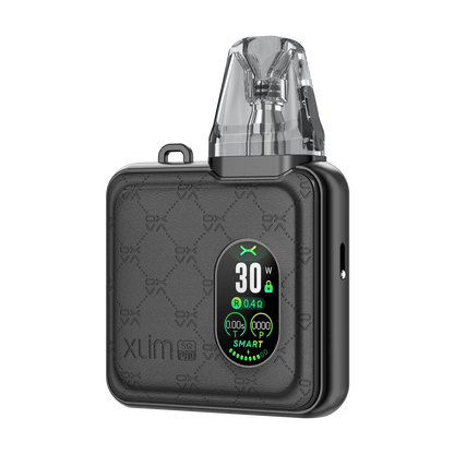 OXVA Xlim SQ Pro Pod Kit - Black leather