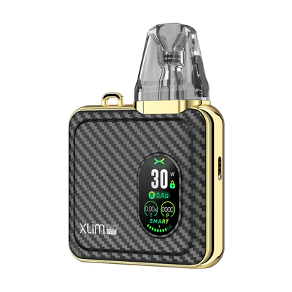 OXVA Xlim SQ Pro Pod Kit - Gold Carbon