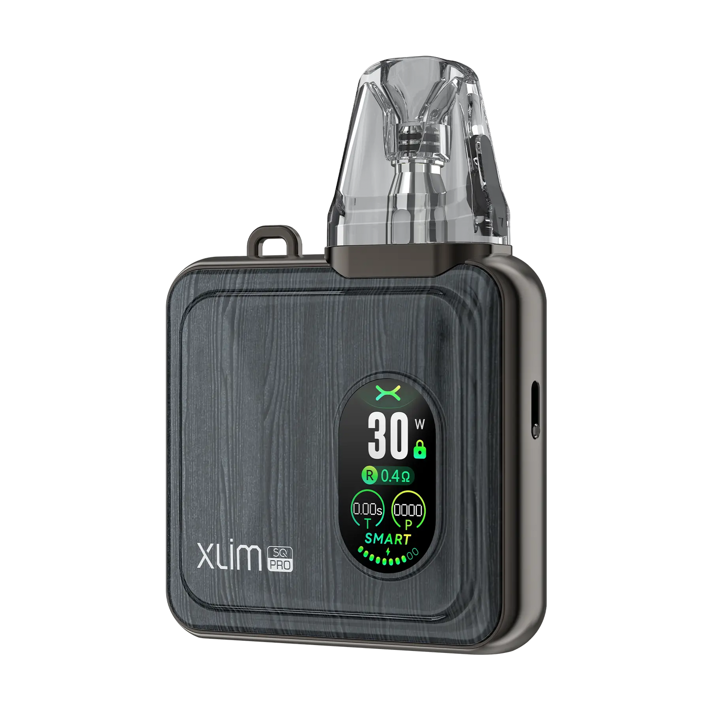 OXVA Xlim SQ Pro Pod Kit - Gun Metal Wood