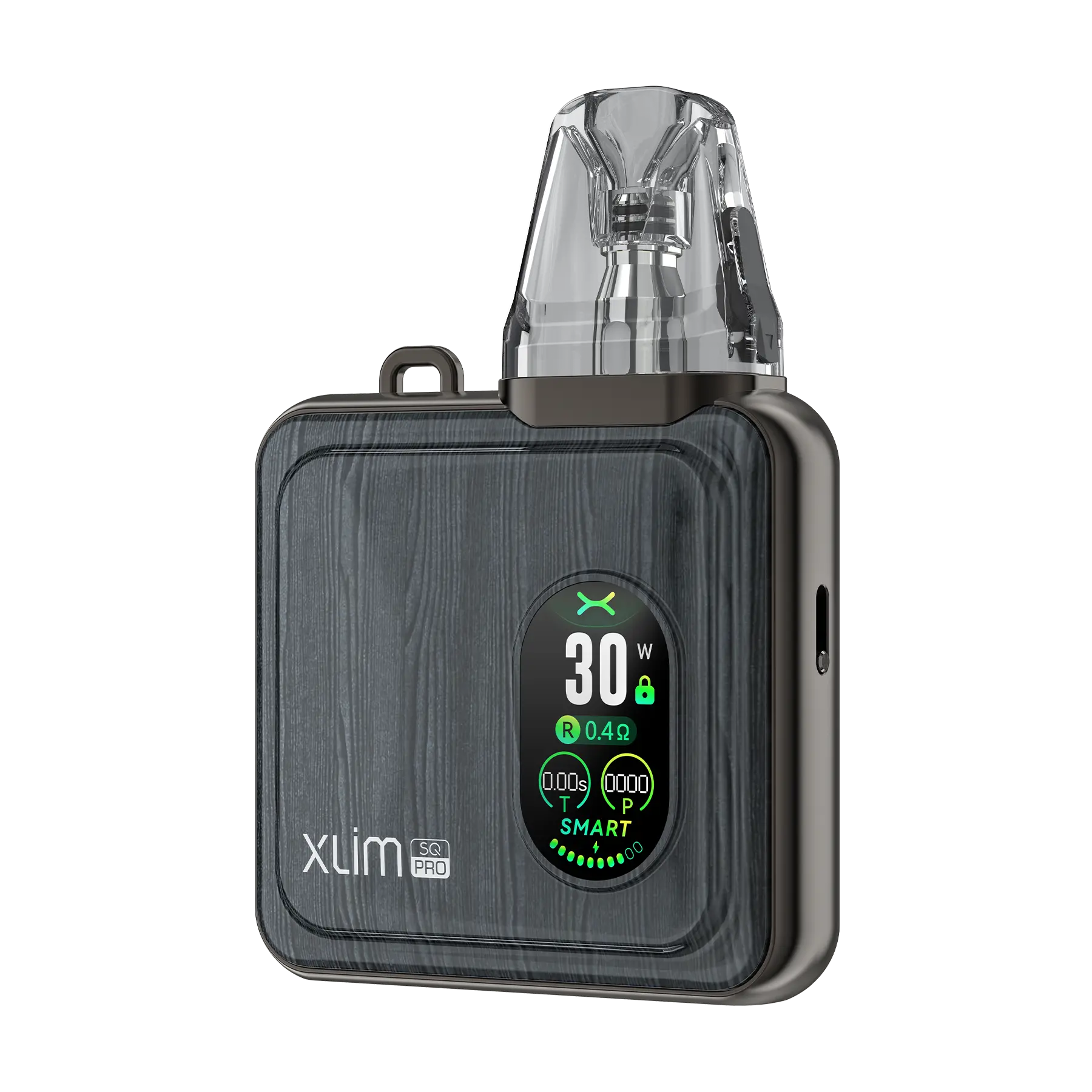 OXVA Xlim SQ Pro Pod Kit - Gun Metal Wood