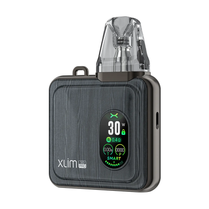 OXVA Xlim SQ Pro Pod Kit - Gun Metal Wood
