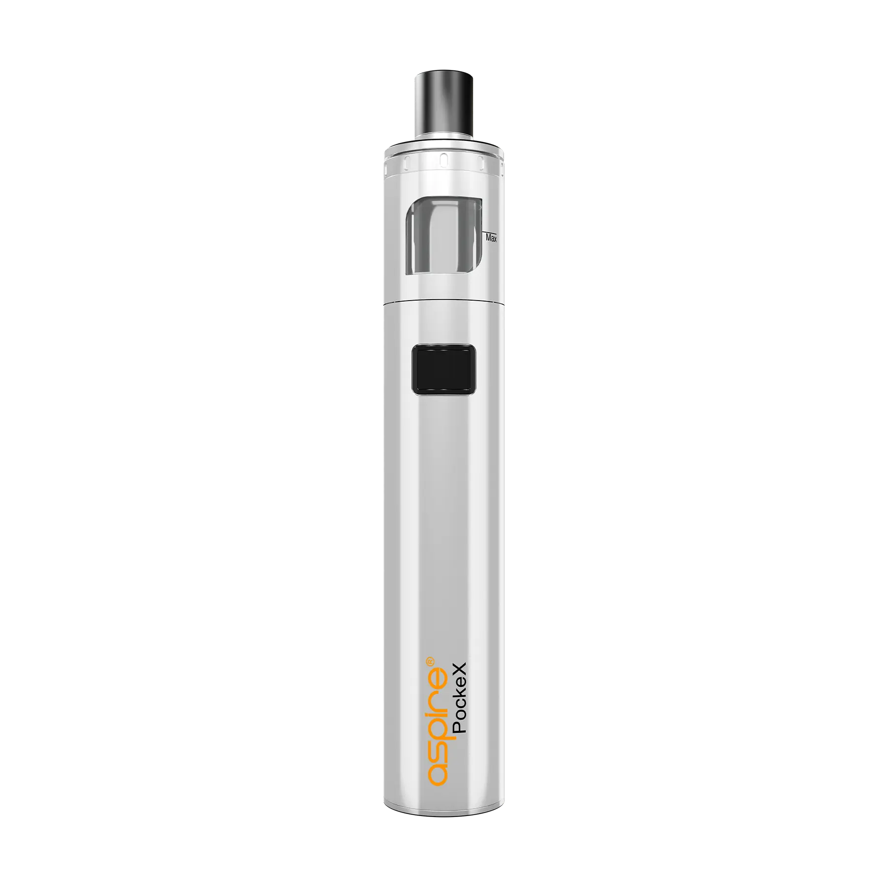 Aspire UK PockeX AIO Mouth To Lung Kit - Stainless Steel