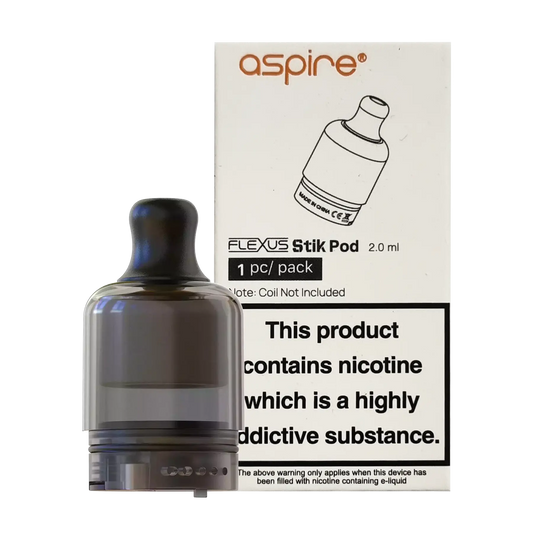Aspire Flexus Stik Replacement Empty Pod 1 Pack