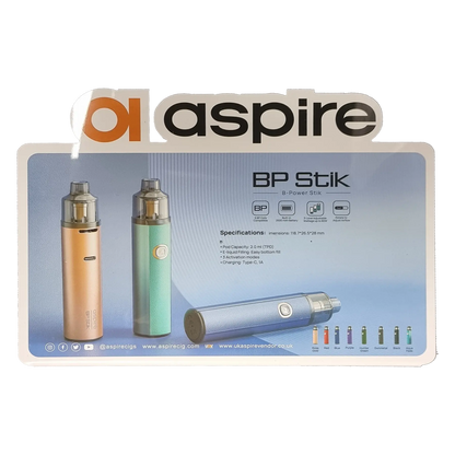 Aspire Display Stands - BP Stik