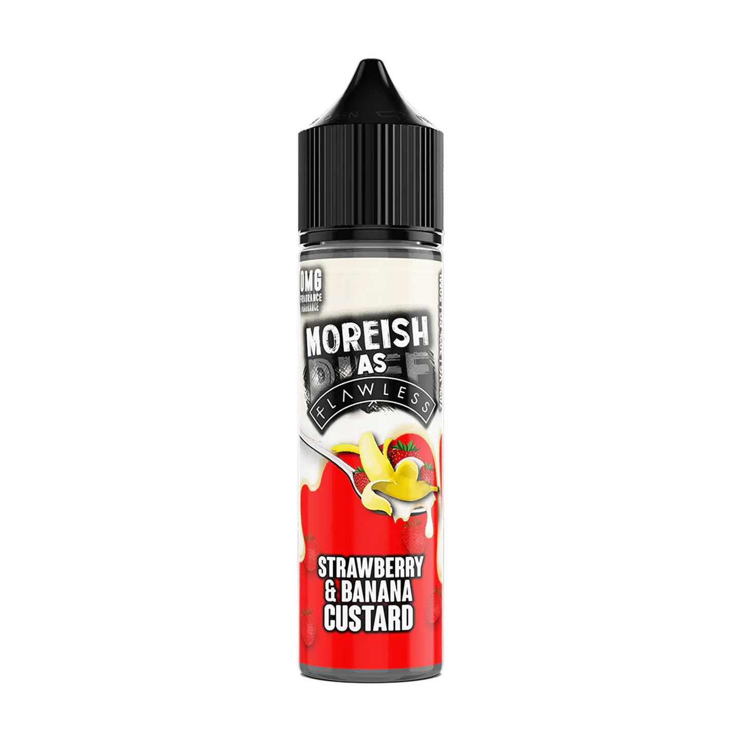 Moreish Puff 50ml Shortfill - Strawberry & Banana Custard