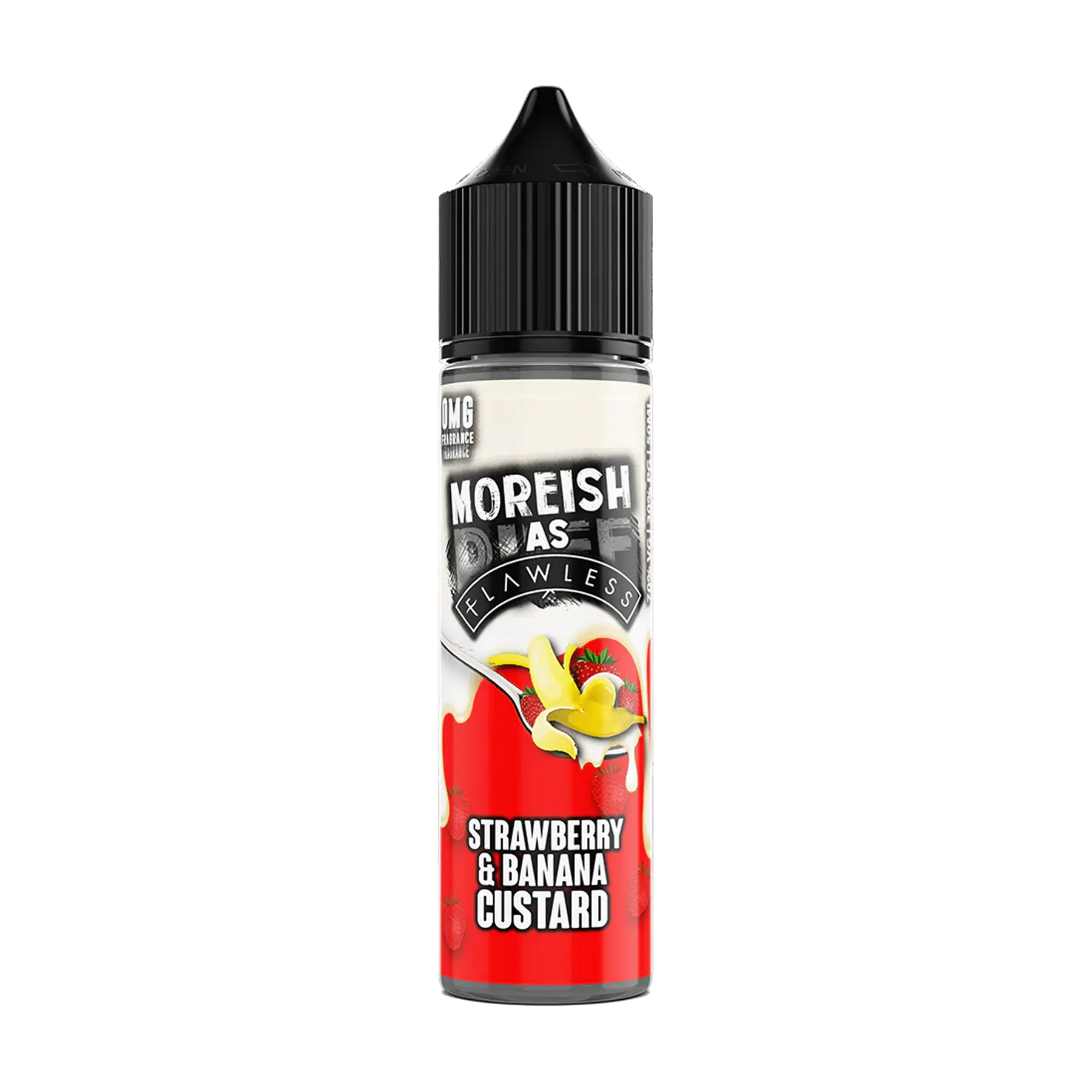 Moreish Puff 50ml Shortfill - Strawberry & Banana Custard