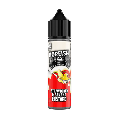 Moreish Puff 50ml Shortfill - Strawberry & Banana Custard