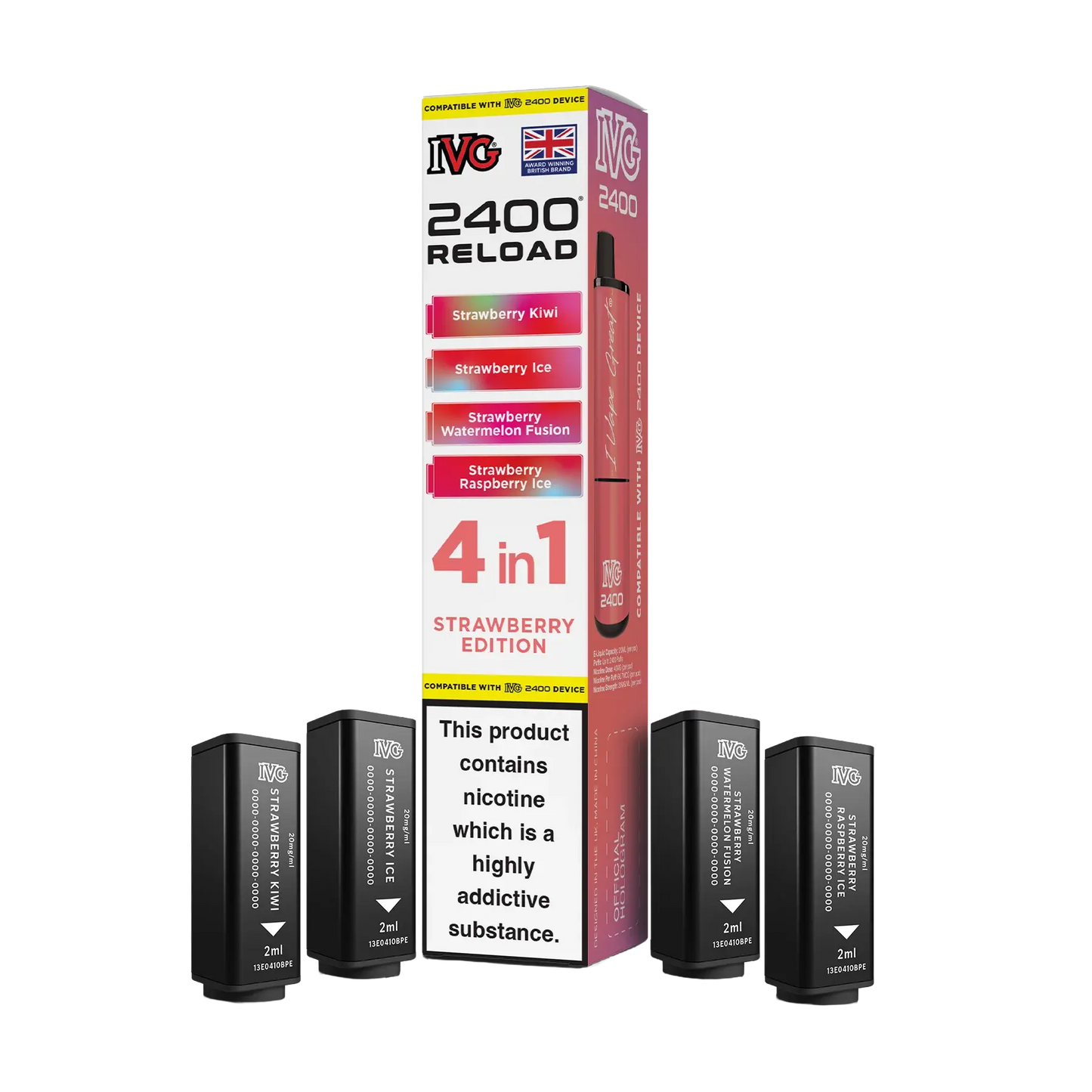 IVG 2400 Replacement Pre-Filled Pods