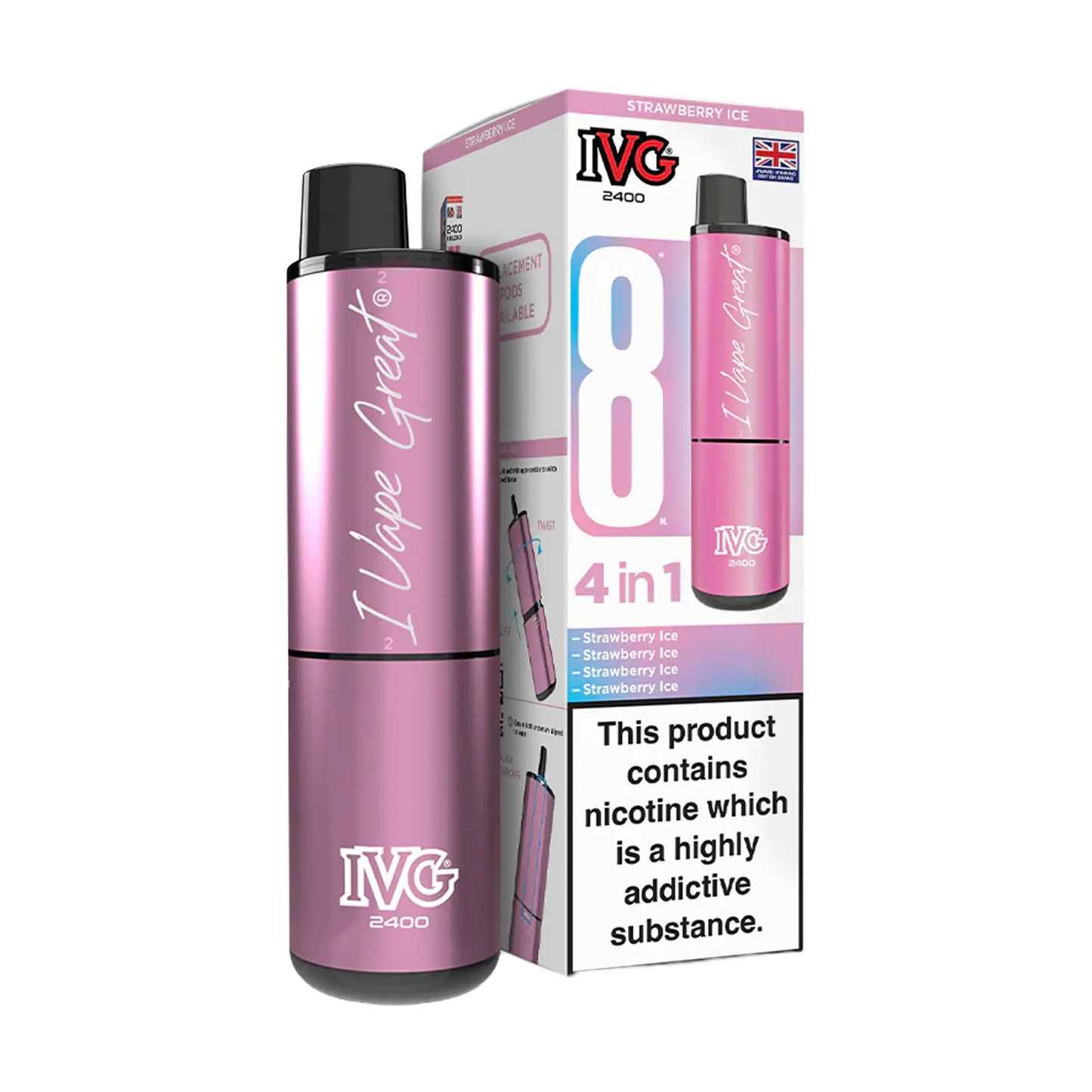 IVG 2400 Prefilled Vape Kit