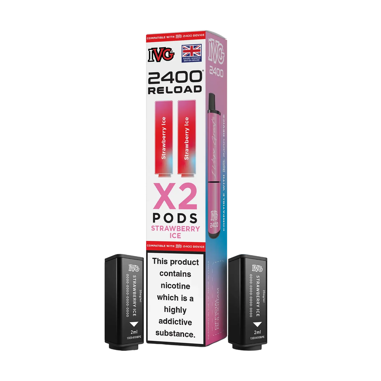 IVG 2400 Replacement Pre-Filled Pods