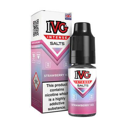 IVG Intense 10ml Nicotine Salt - Strawberry Ice