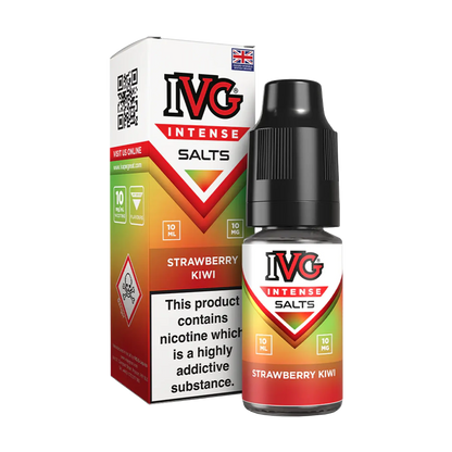 IVG Intense 10ml Nicotine Salt - Strawberry Kiwi