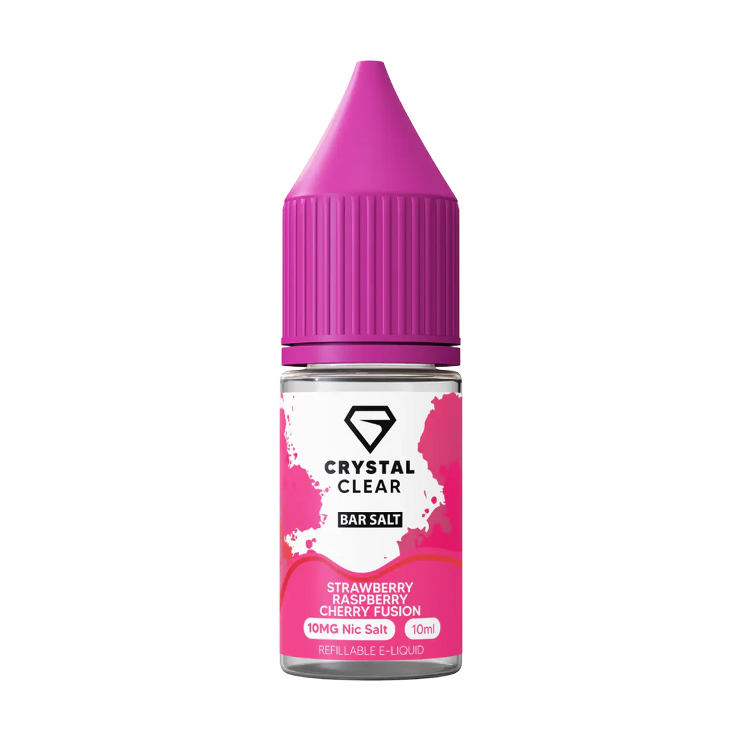 Crystal Clear Bar Salts 10ml E Liquid Nicotine Salt