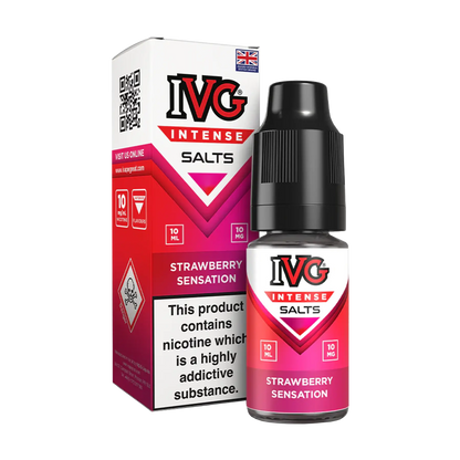 IVG Intense 10ml Nicotine Salt - Strawberry Sensation