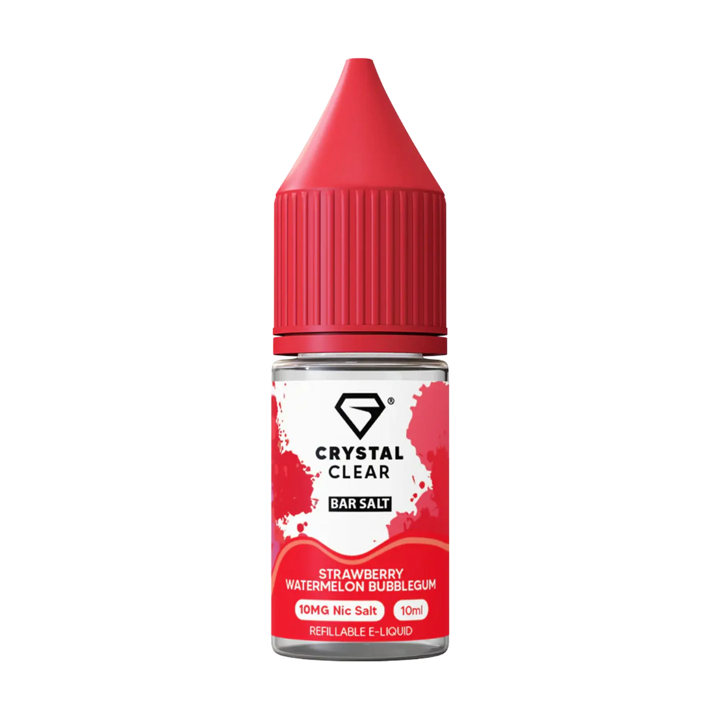 Crystal Clear Bar Salts 10ml E Liquid Nicotine Salt