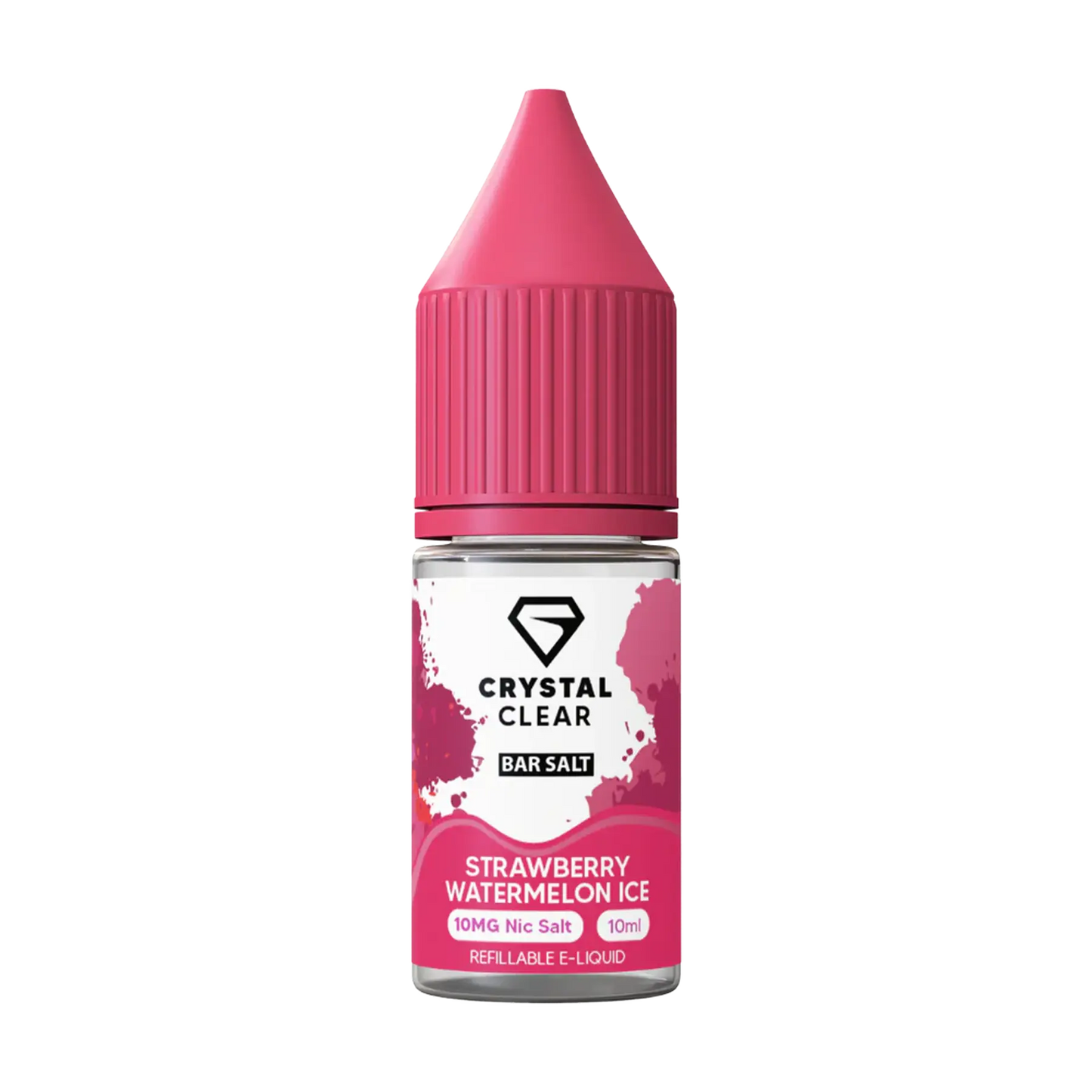 Crystal Clear Bar Salts 10ml E Liquid Nicotine Salt
