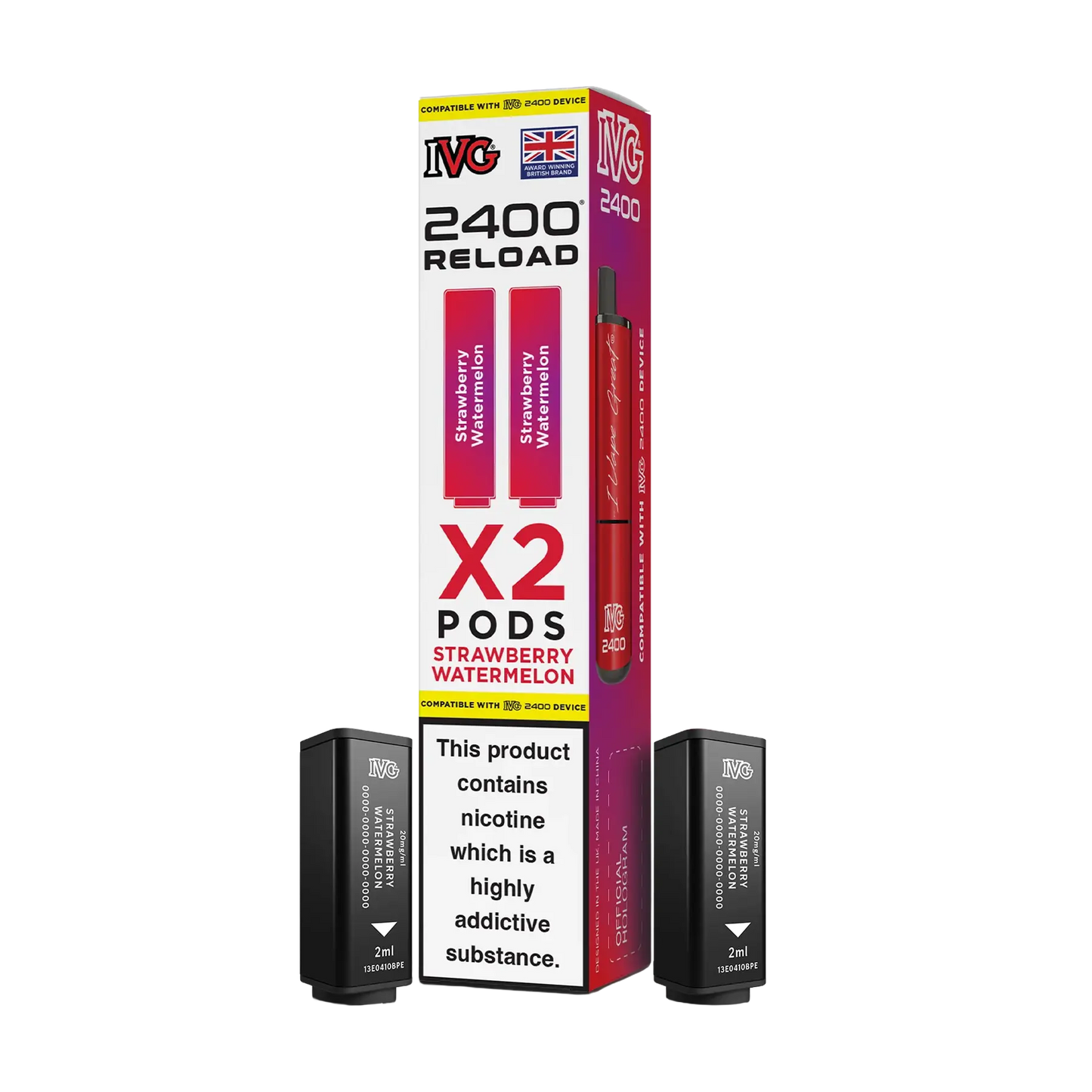 IVG 2400 Replacement Pre-Filled Pods