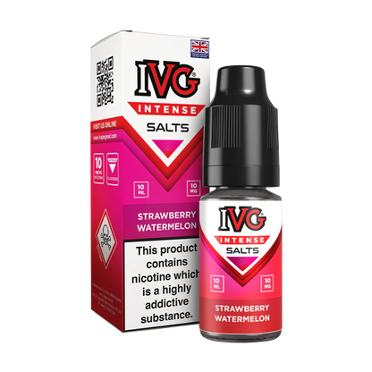 IVG Intense 10ml Nicotine Salt - Strawberry Watermelon