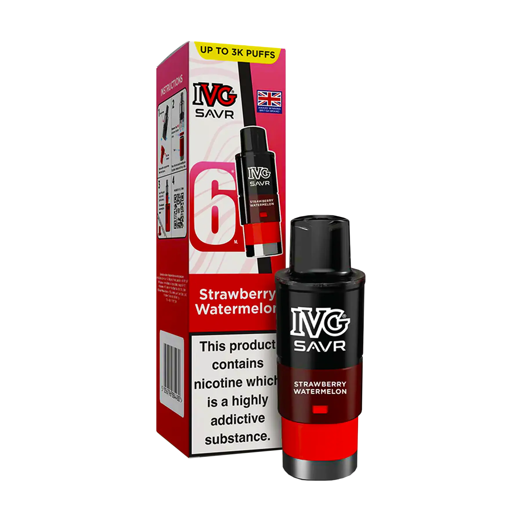 IVG Savr Replacement Pods - Strawberry Watermelon