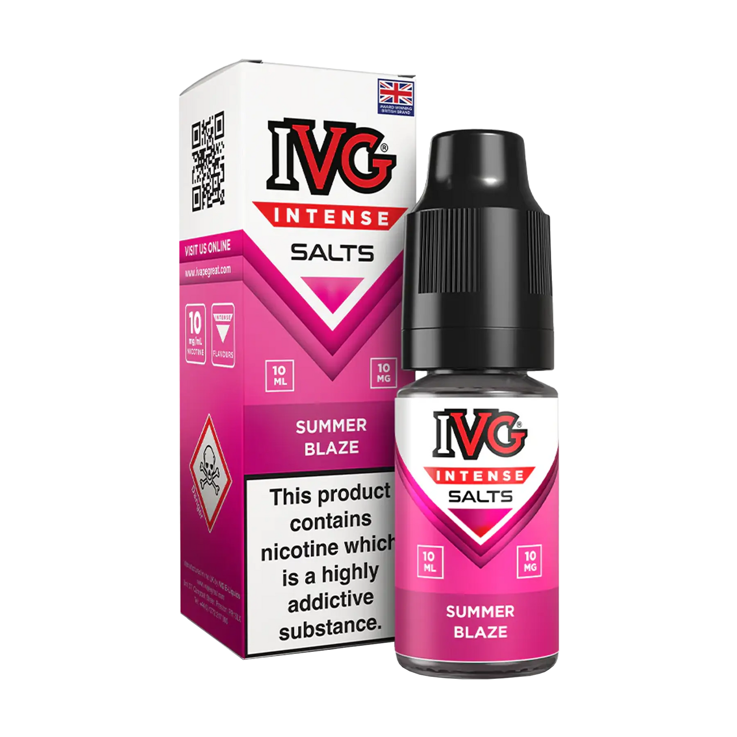 IVG Intense 10ml Nicotine Salt - Summer Blaze