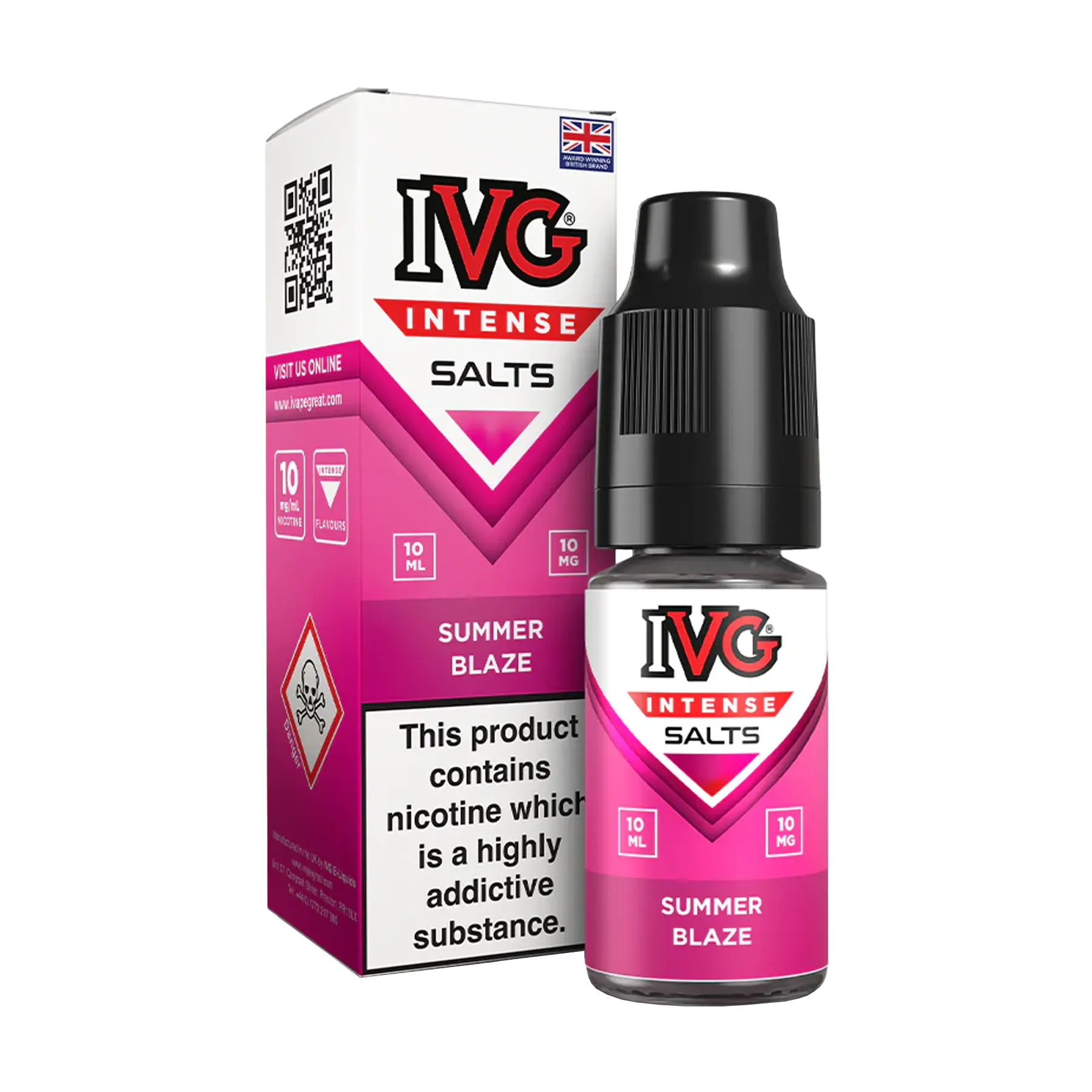 IVG Intense 10ml Nicotine Salt - Summer Blaze
