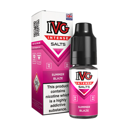 IVG Intense 10ml Nicotine Salt - Summer Blaze