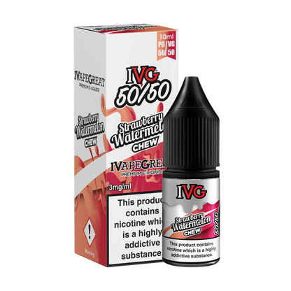 IVG 10ml E-Liquid Nicotine Salt -  Strawberry Watermelon Chew