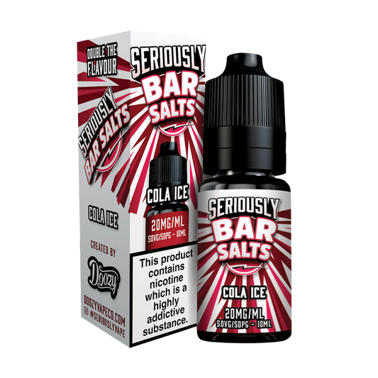 Doozy Seriously Bar Salts 10ml E Liquid Nicotine Salt