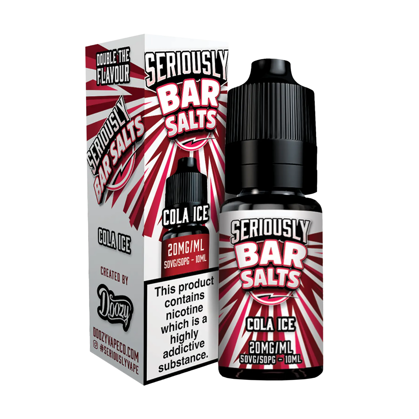 Doozy Seriously Bar Salts 10ml E Liquid Nicotine Salt