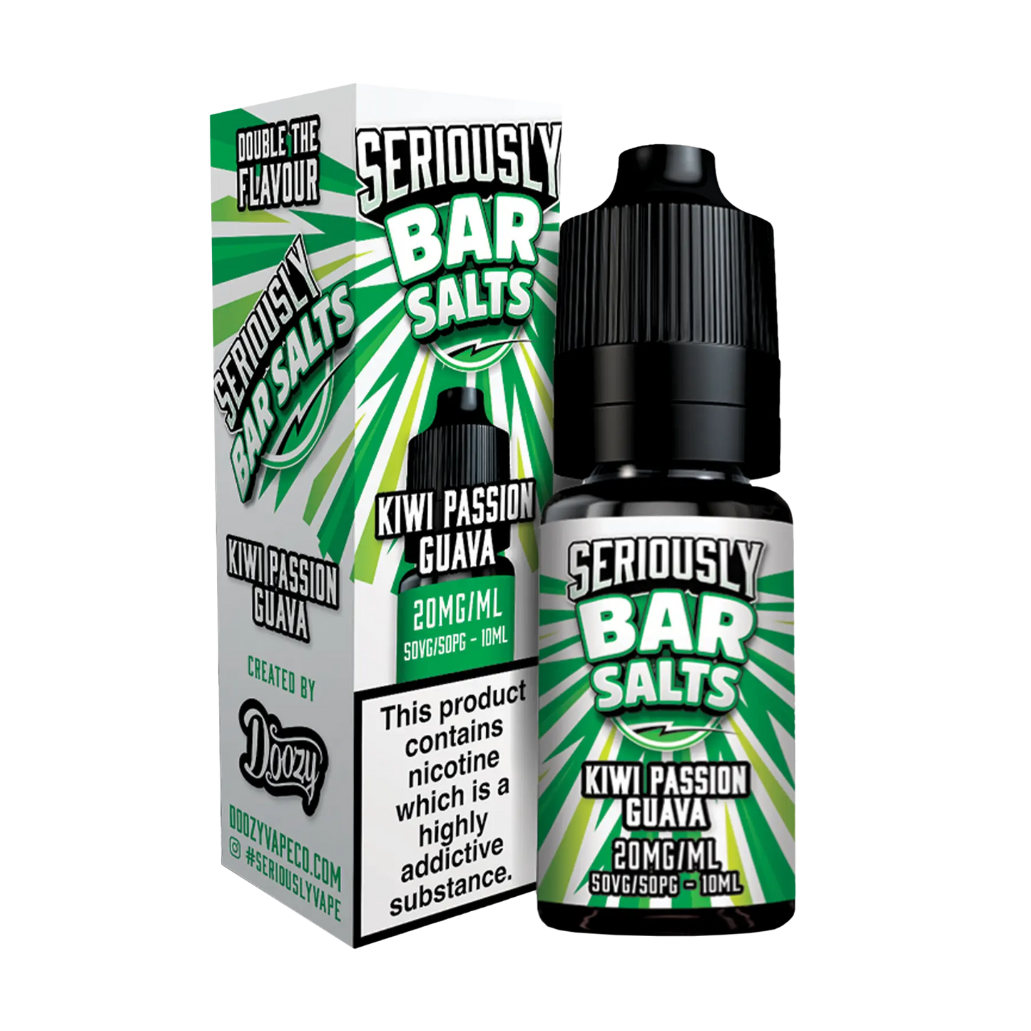 Doozy Seriously Bar Salts 10ml E Liquid Nicotine Salt