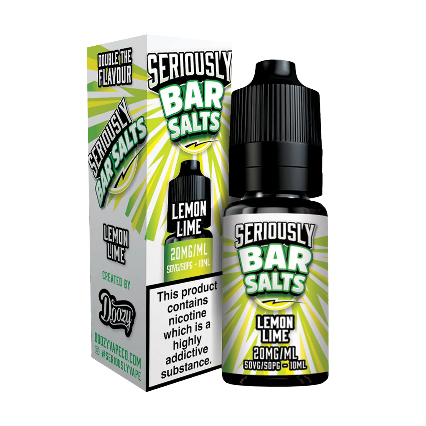 Doozy Seriously Bar Salts 10ml E Liquid Nicotine Salt