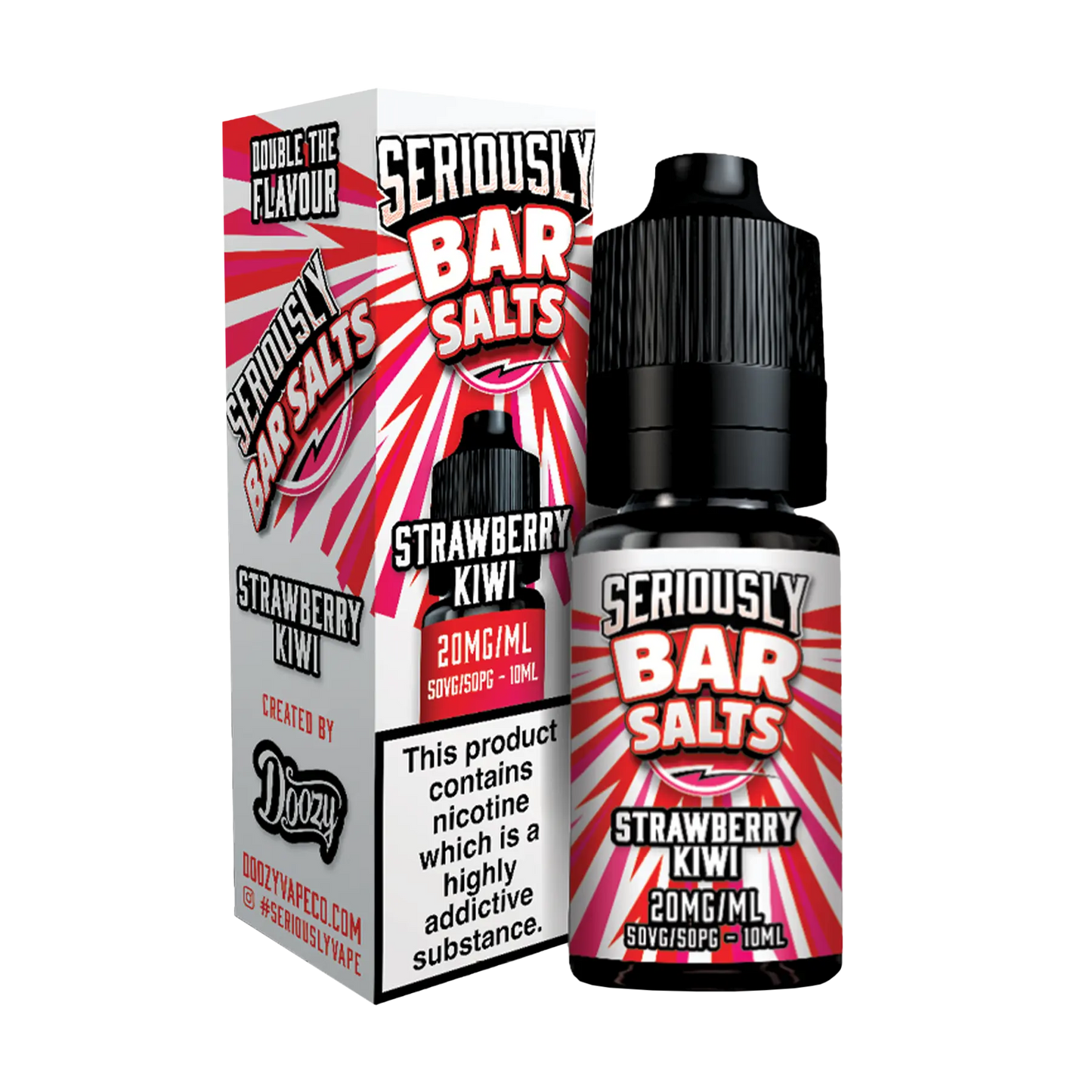 Doozy Seriously Bar Salts 10ml E Liquid Nicotine Salt