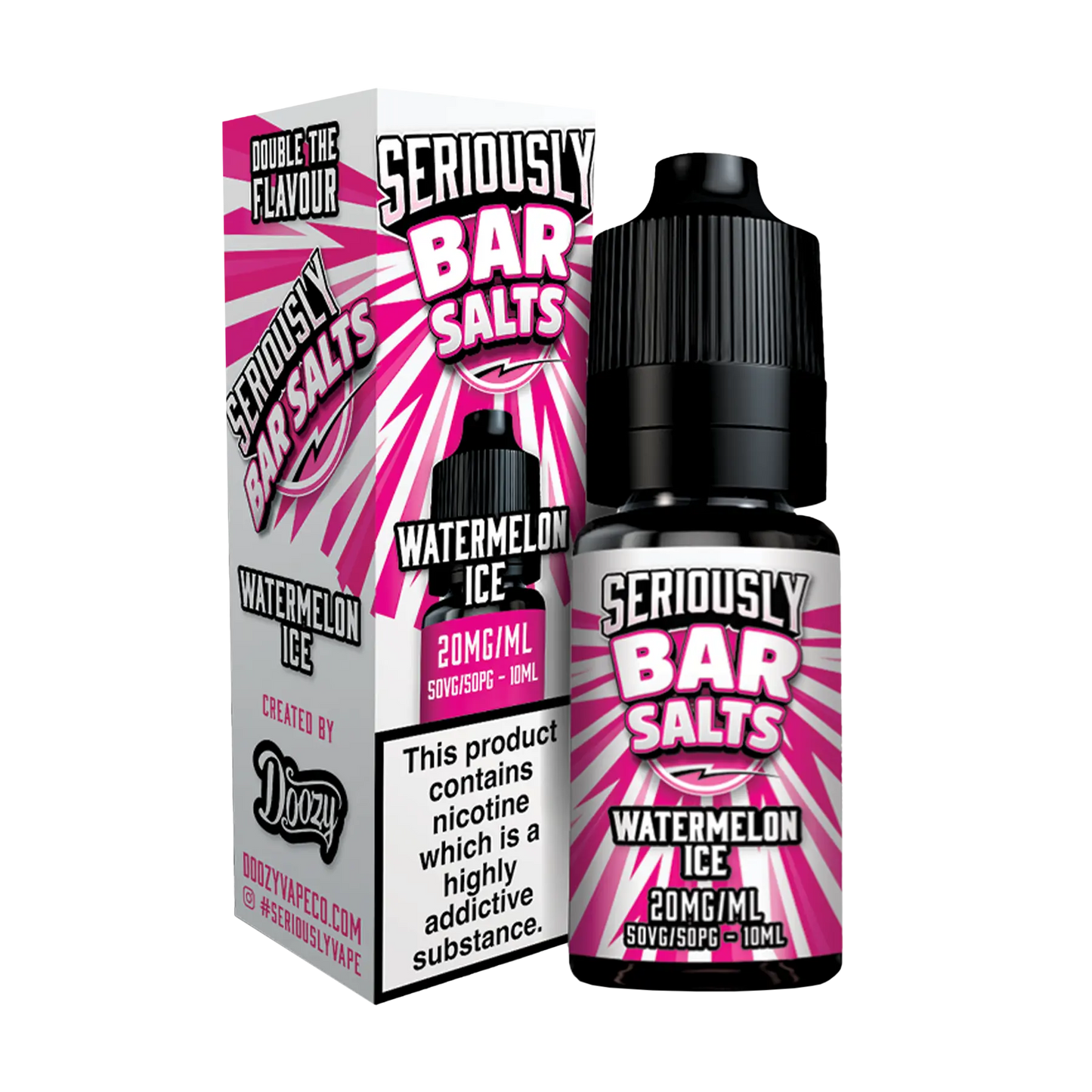 Doozy Seriously Bar Salts 10ml E Liquid Nicotine Salt