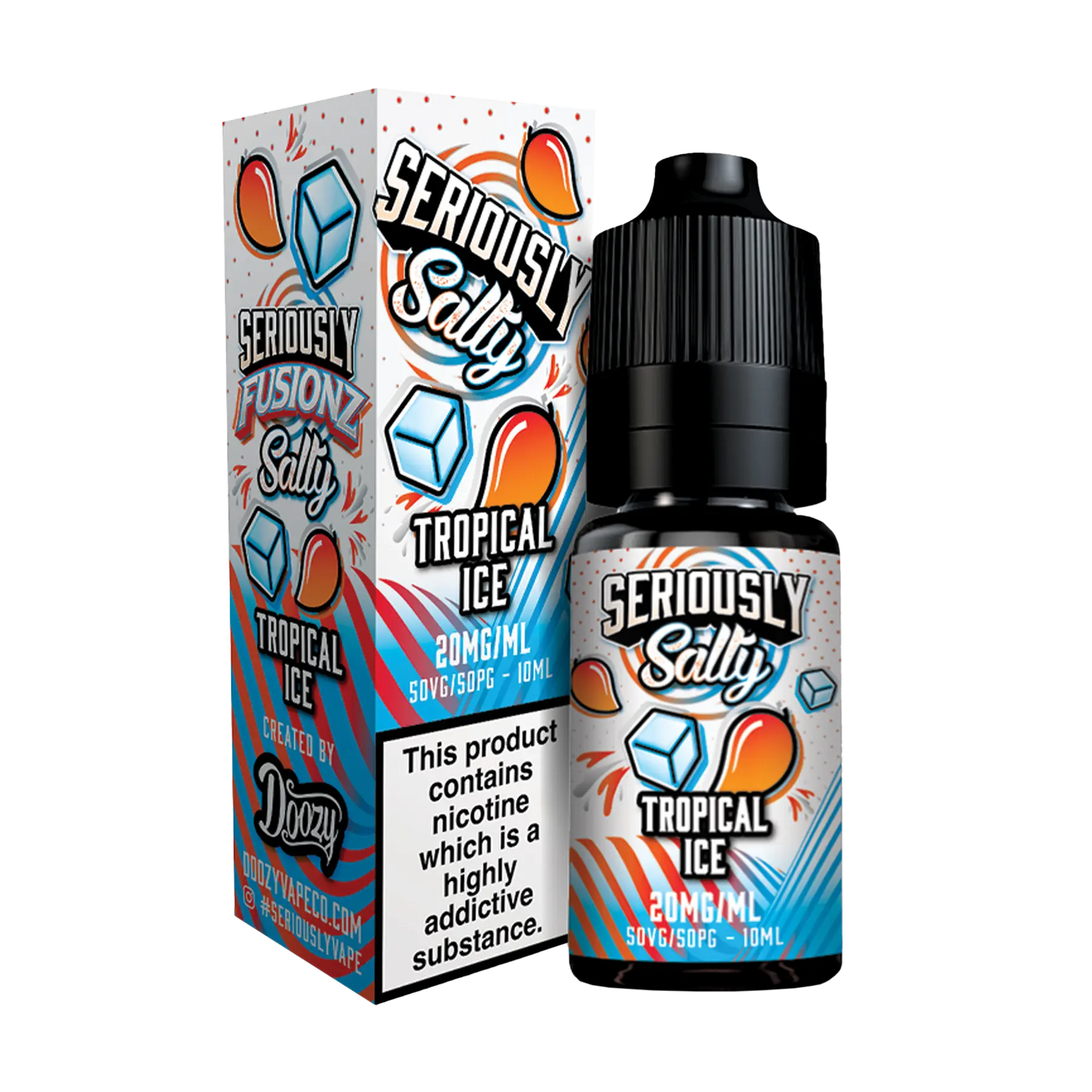 Doozy Seriously Fusionz 10ml Nicotine Salt - Tropical Ice