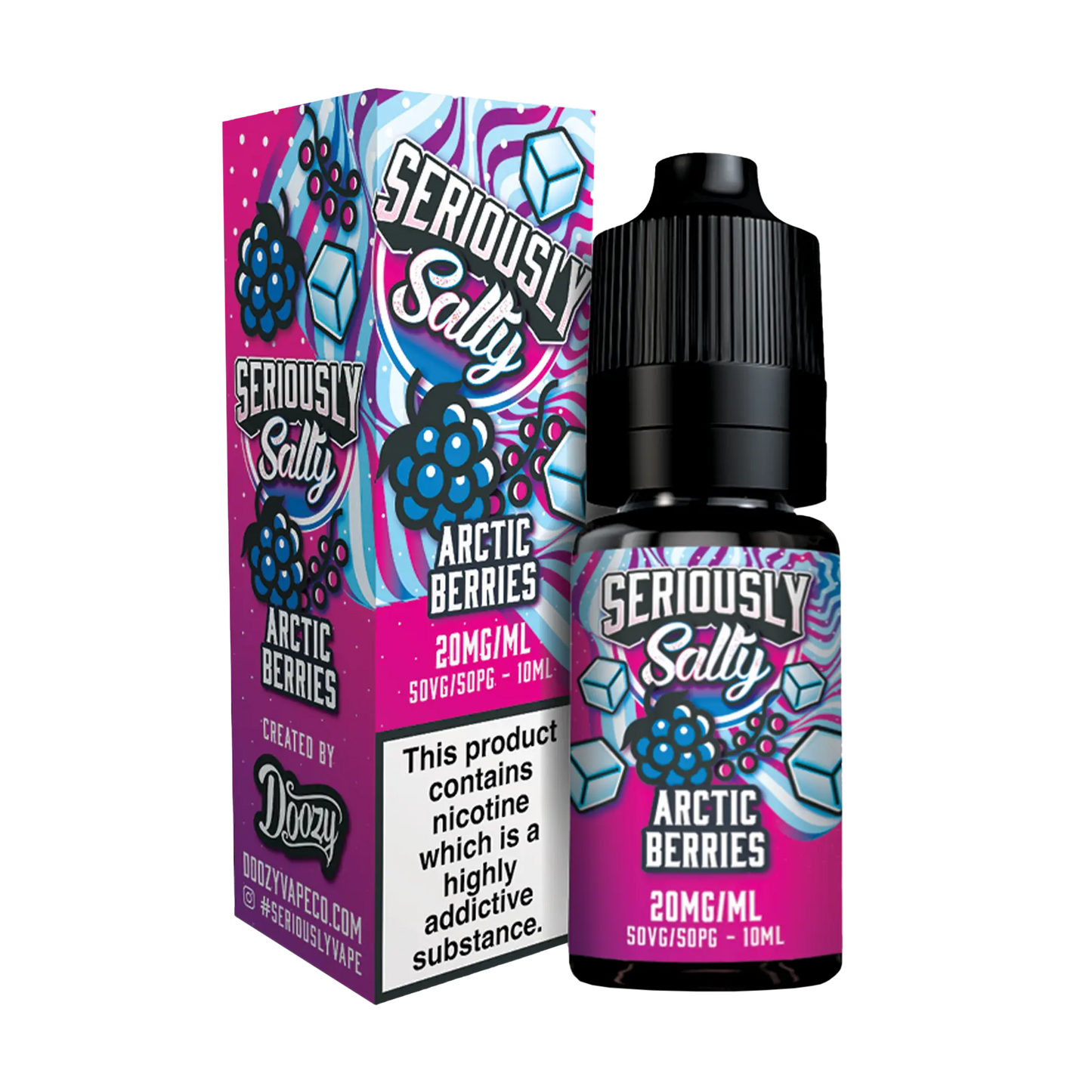 Doozy Seriously Salty 10ml Nicotine Salt - Arctic Berries