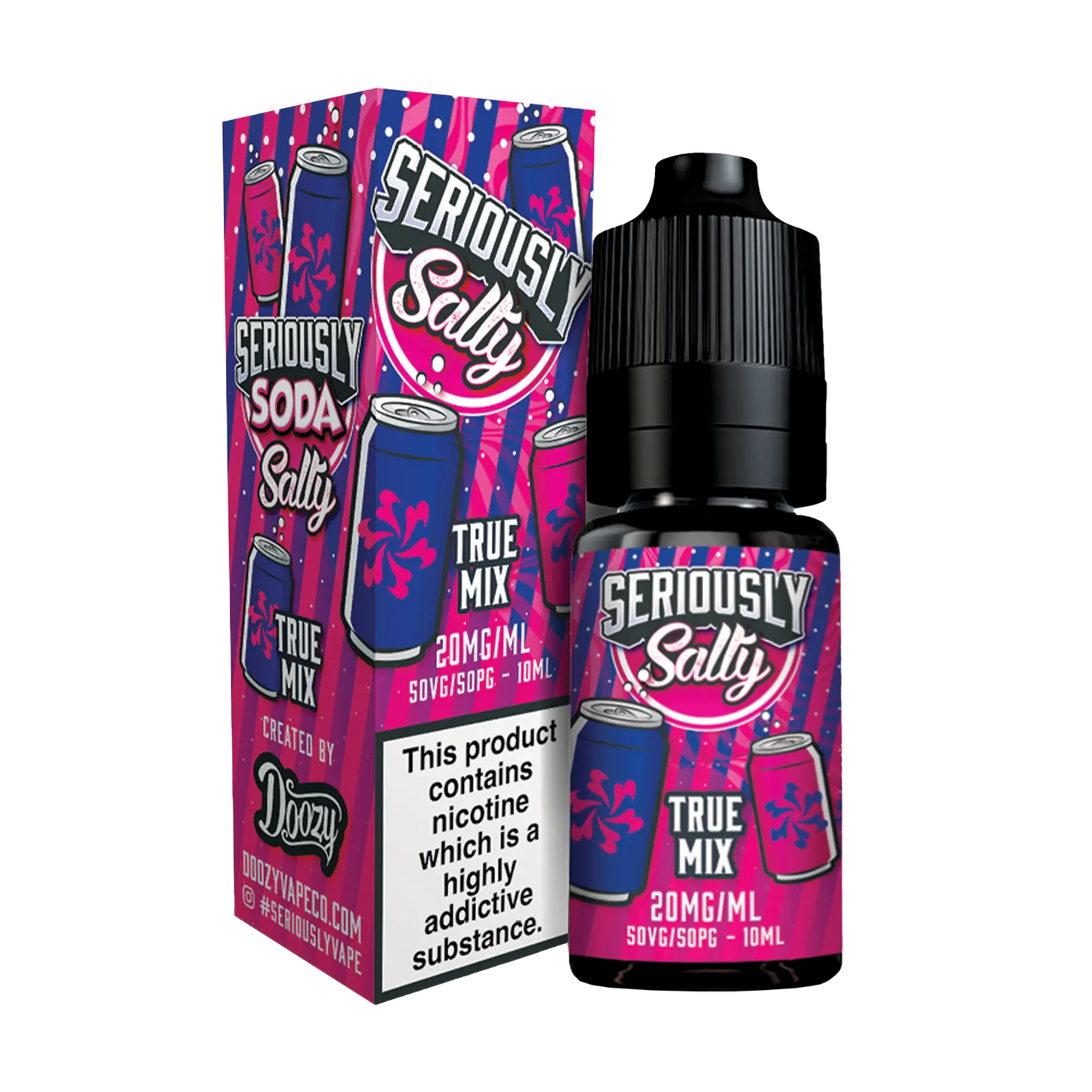 Doozy Seriously Soda 10ml Nicotine Salt - True Mix