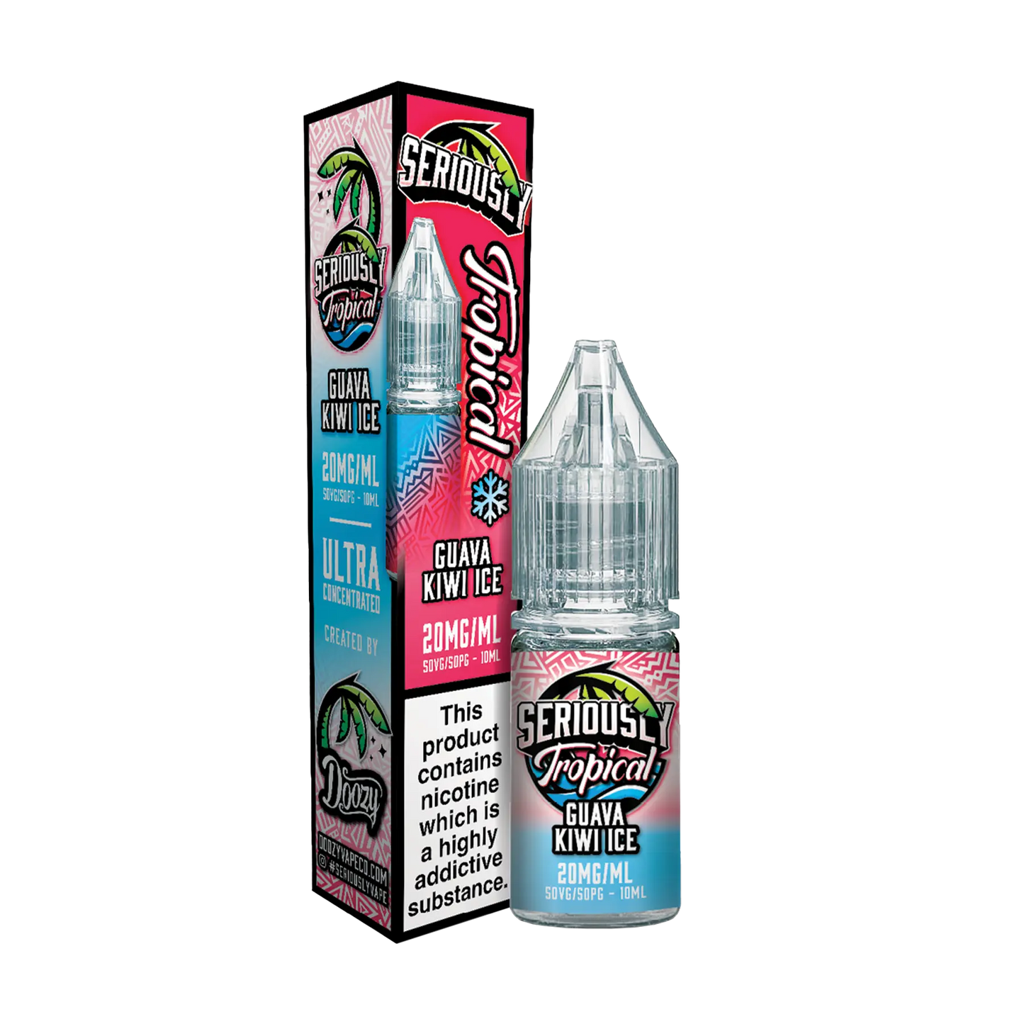 Doozy Seriously Tropical 10ml E Liquid Nicotine Salt