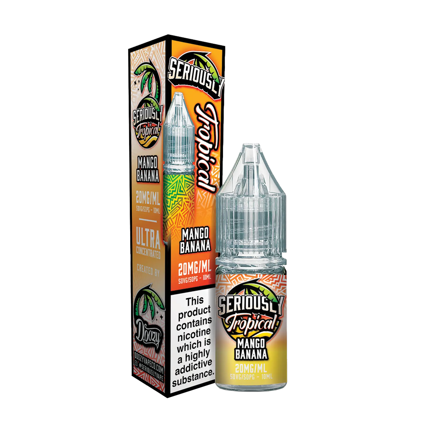 Doozy Seriously Tropical 10ml E Liquid Nicotine Salt