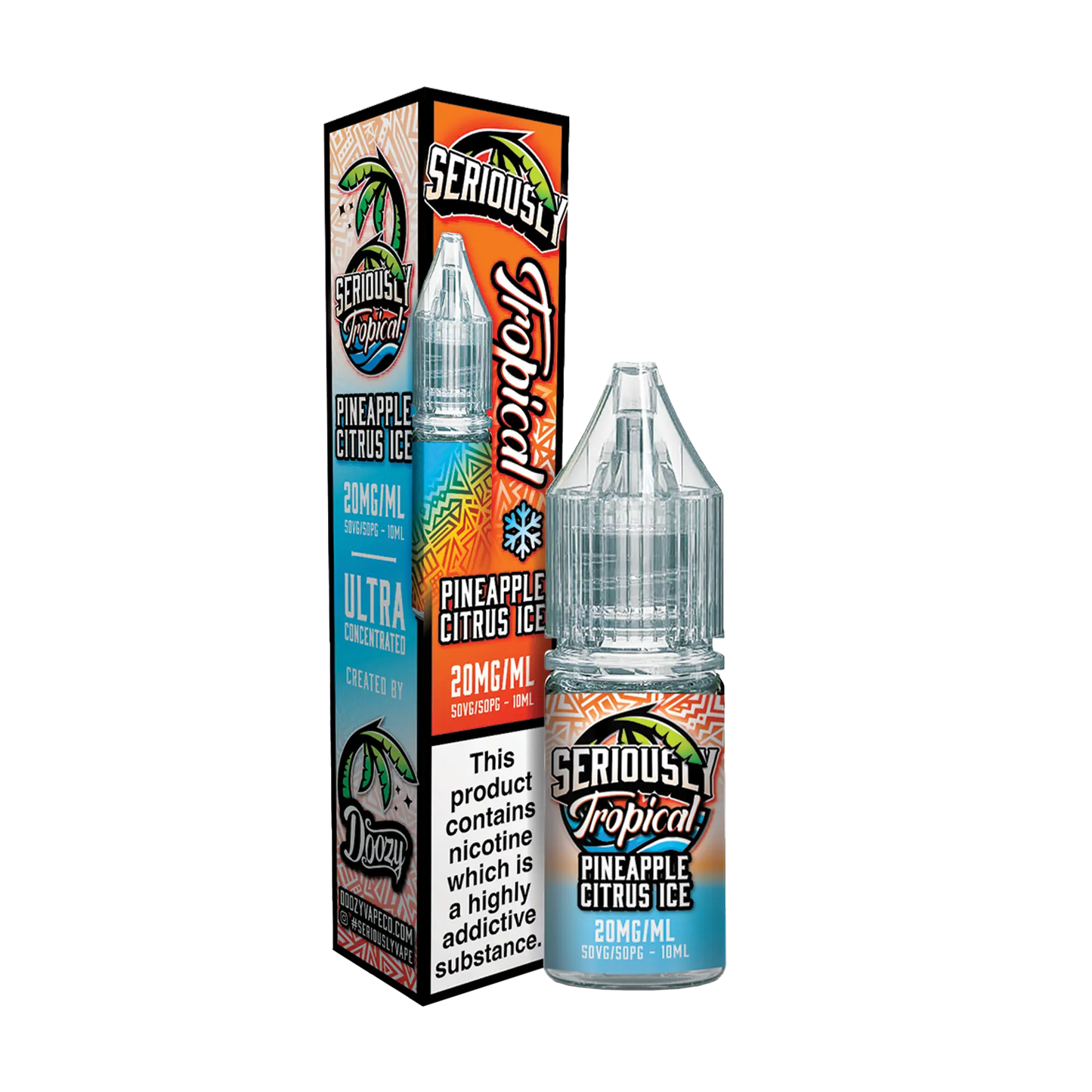 Doozy Seriously Tropical 10ml E Liquid Nicotine Salt