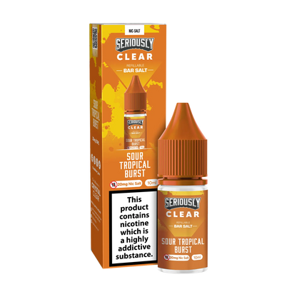 Doozy Seriously Clear 10ml Nicotine Salt - Sour Tropical Burst