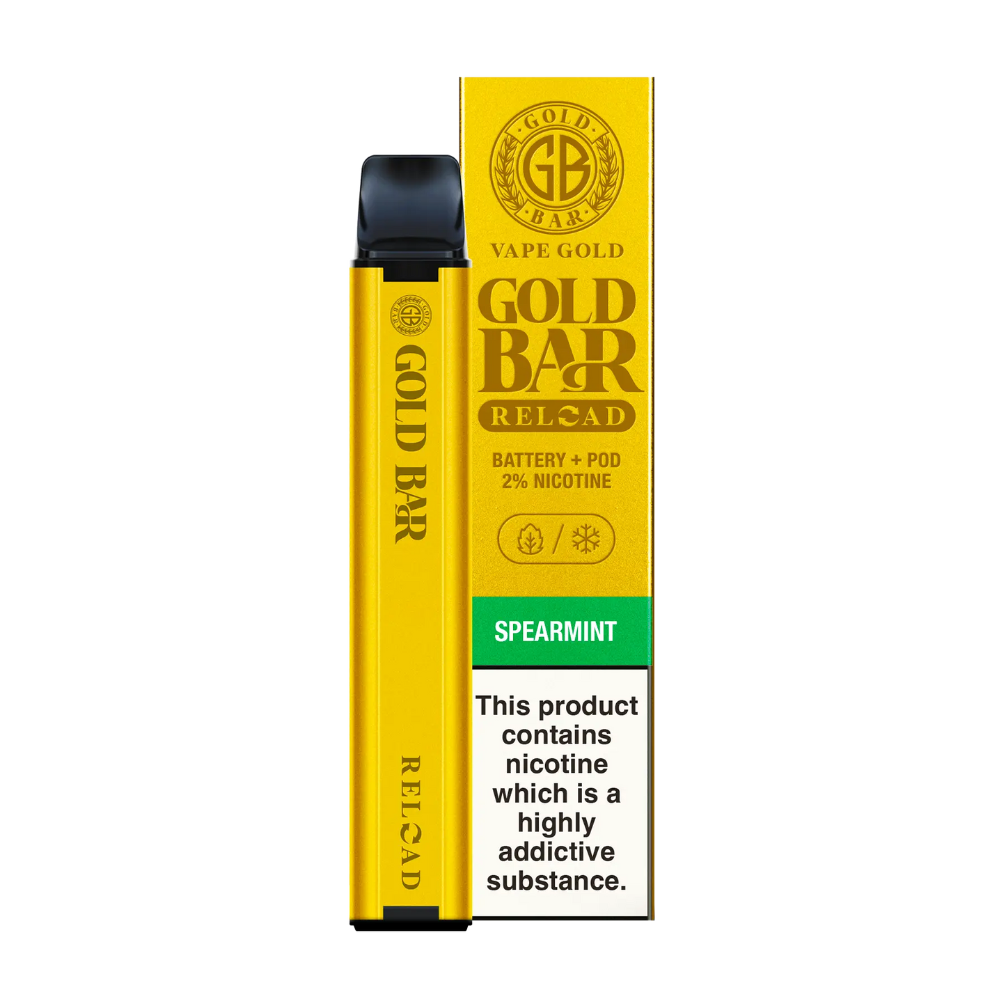 Gold Bar Reload Pod Kit - Spearmint