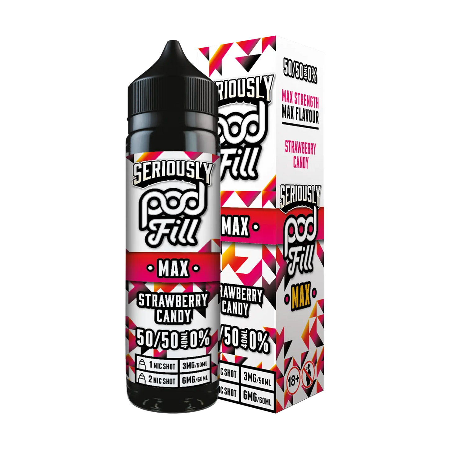 Doozy Pod Fill Max 40ml E Liquid Shortfill