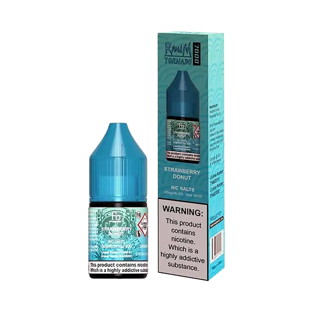 R&M 10ml Nicotine Salt - Strawberry Donut