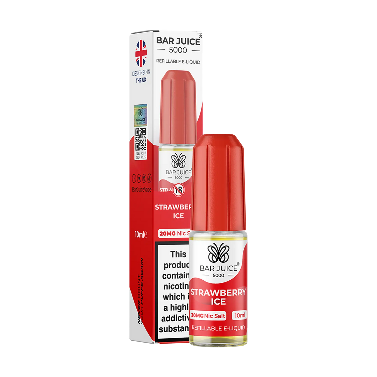 Bar Juice 5000 10ml E Liquid Nicotine Salt
