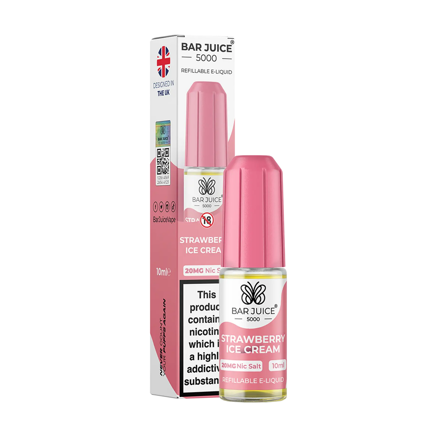 Bar Juice 5000 10ml E Liquid Nicotine Salt