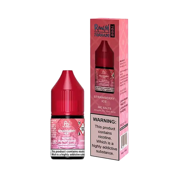 R&M 10ml Nicotine Salt - Strawberry Ice
