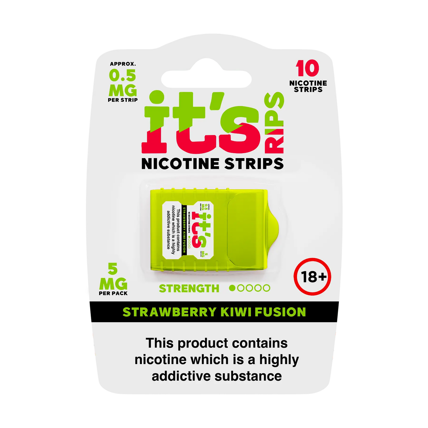 It's Nicotine Rips - Container Of 10 Strips