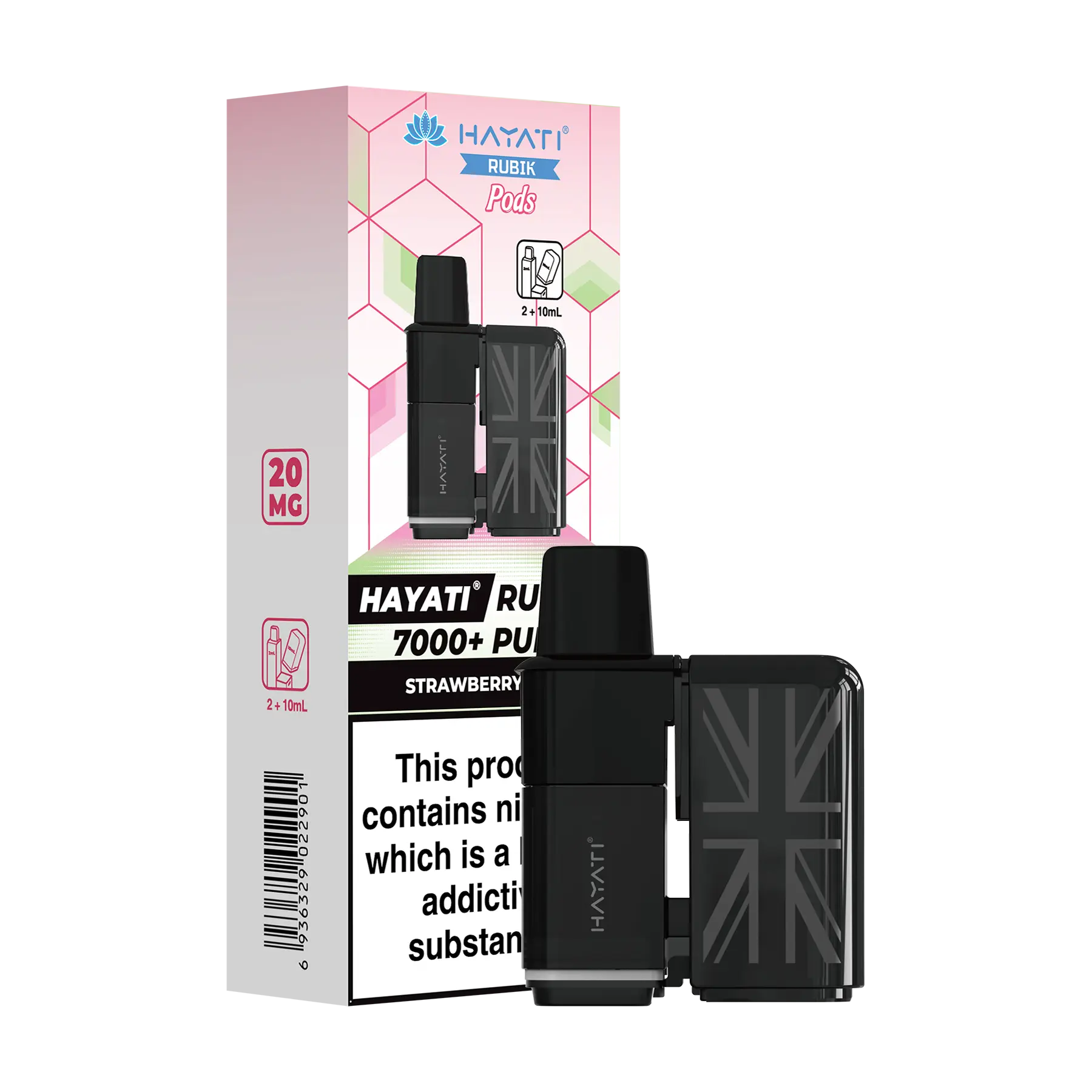 Hayati Rubik Replacement Pods - Strawberry Kiwi