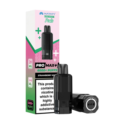 Hayati Pro Max+ 6000 Replacement Pods - Strawberry Kiwi